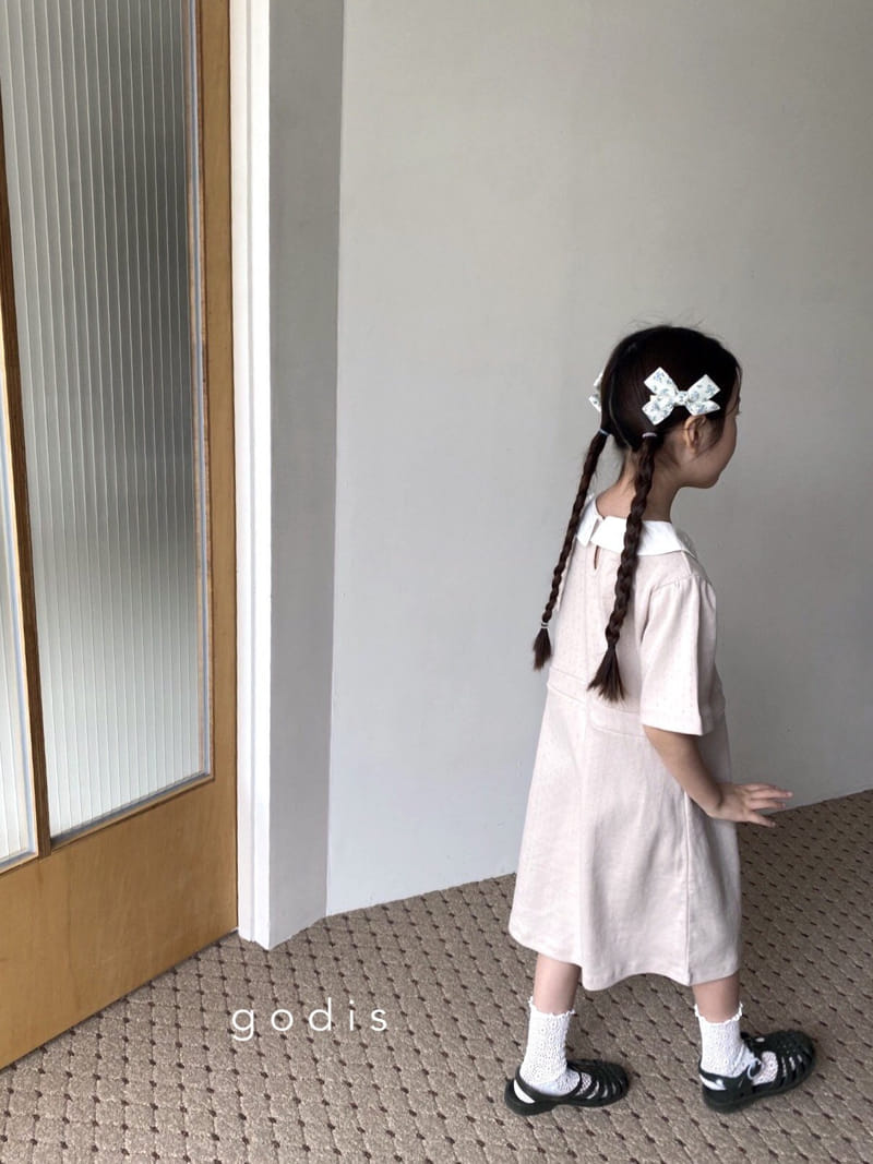 Godis - Korean Children Fashion - #kidsstore - Eyelet One-piece - 5