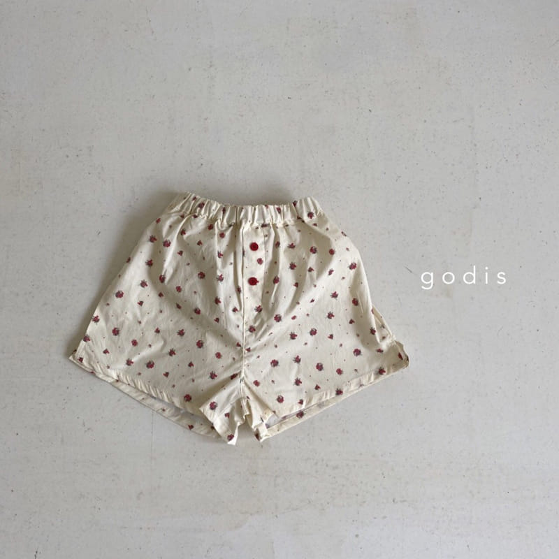 Godis - Korean Children Fashion - #kidsstore - Flower Shorts - 7