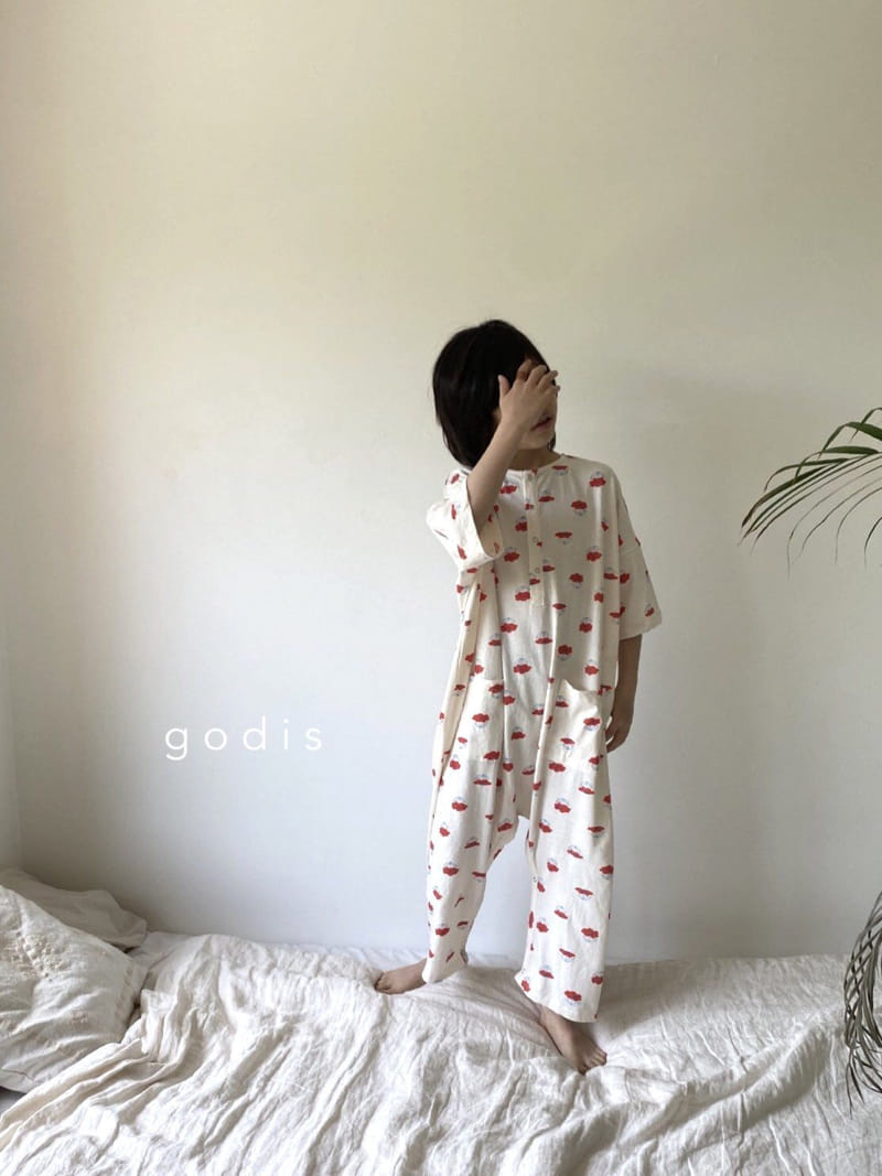 Godis - Korean Children Fashion - #kidzfashiontrend - Edge Flower Bodysuit - 9