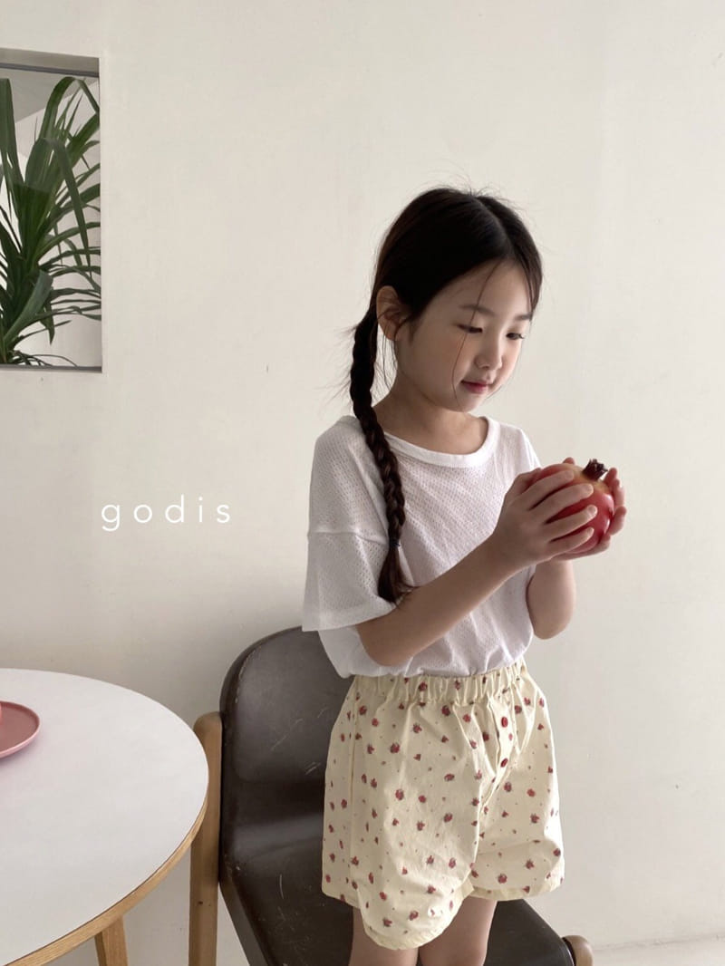 Godis - Korean Children Fashion - #kidzfashiontrend - Flower Shorts - 8