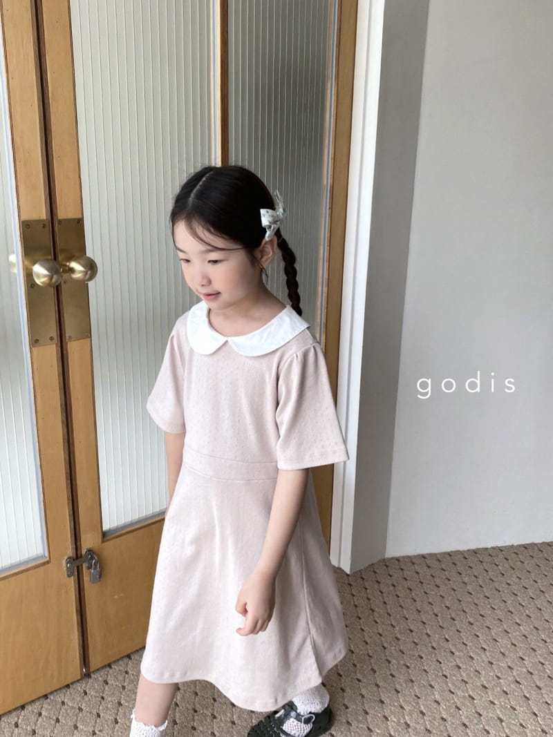 Godis - Korean Children Fashion - #littlefashionista - Eyelet One-piece - 8