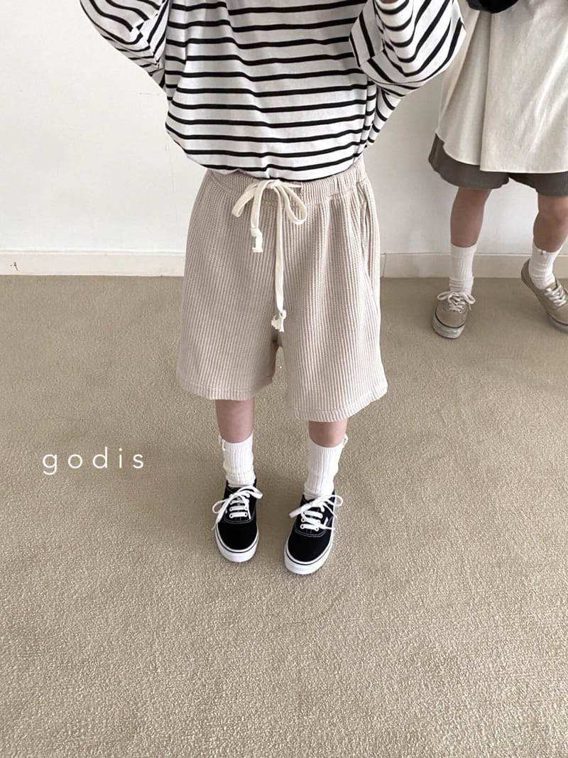 Godis - Korean Children Fashion - #littlefashionista - Waflle Shorts - 4