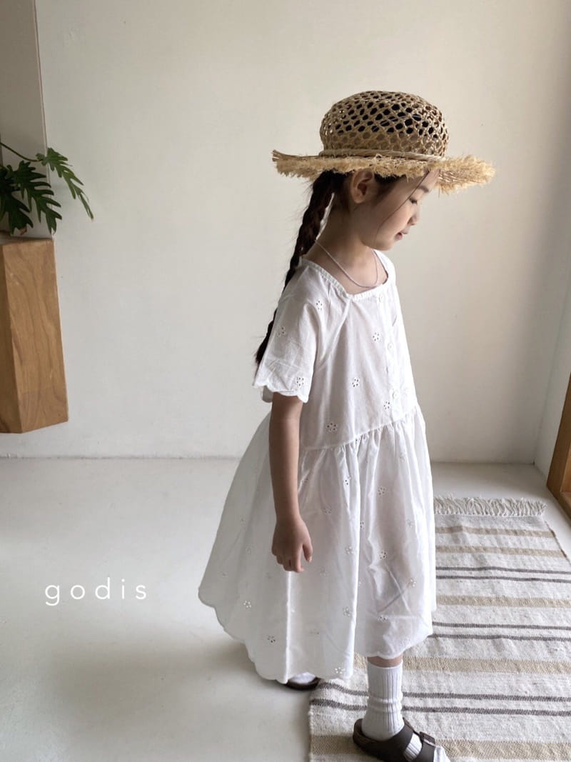 Godis - Korean Children Fashion - #minifashionista - Embroy One-piece - 11