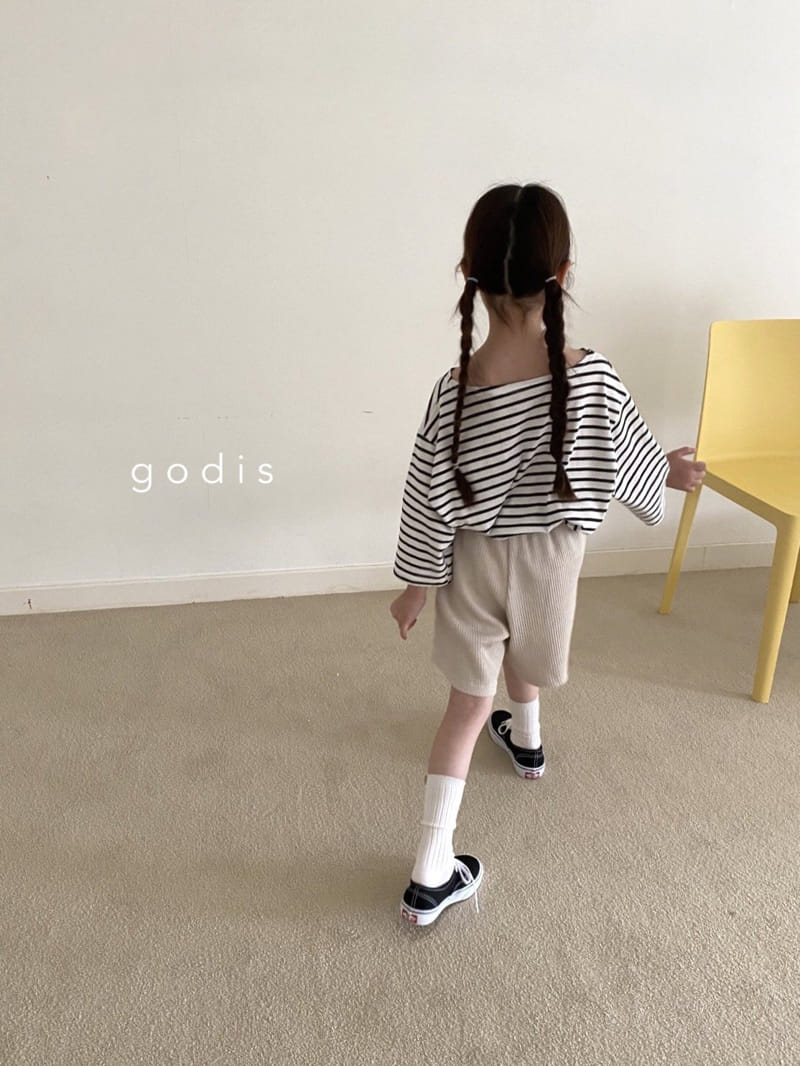 Godis - Korean Children Fashion - #minifashionista - Waflle Shorts - 5