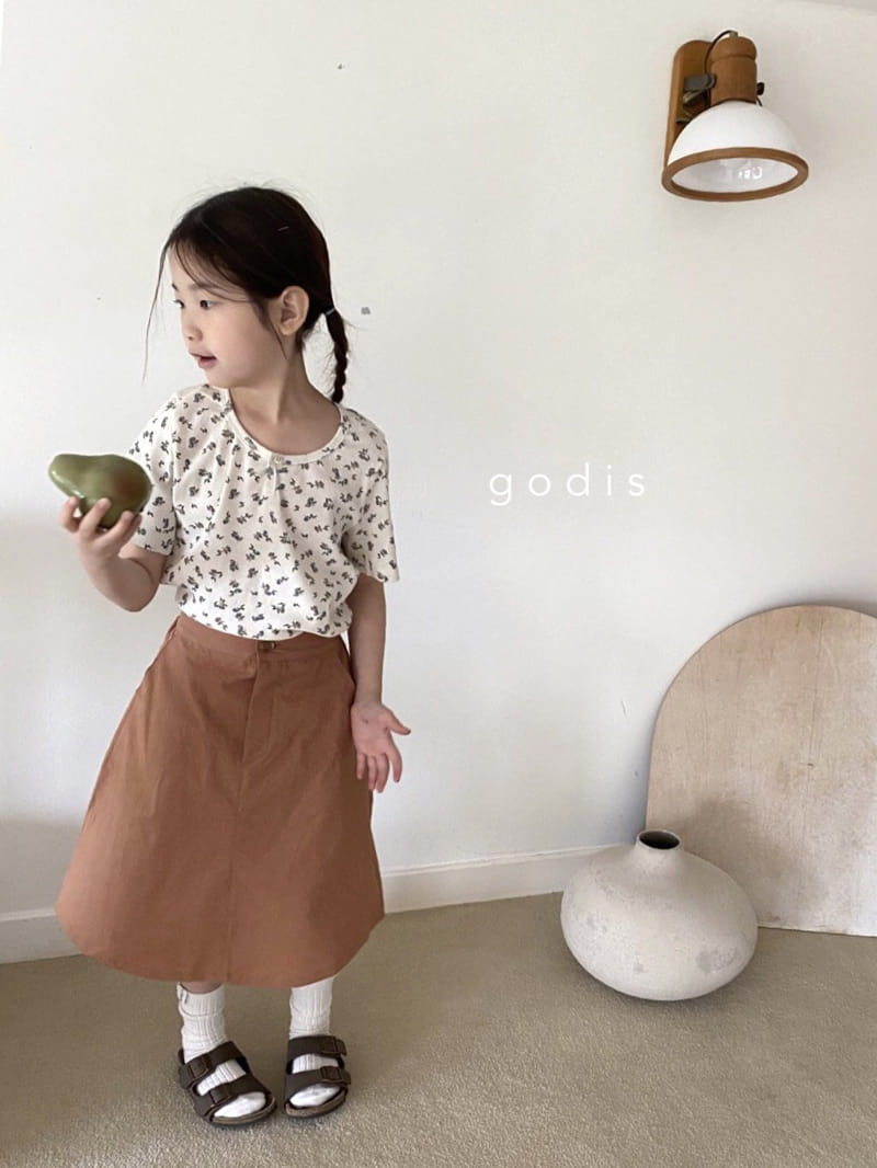 Godis - Korean Children Fashion - #toddlerclothing - Basic Skirt - 12