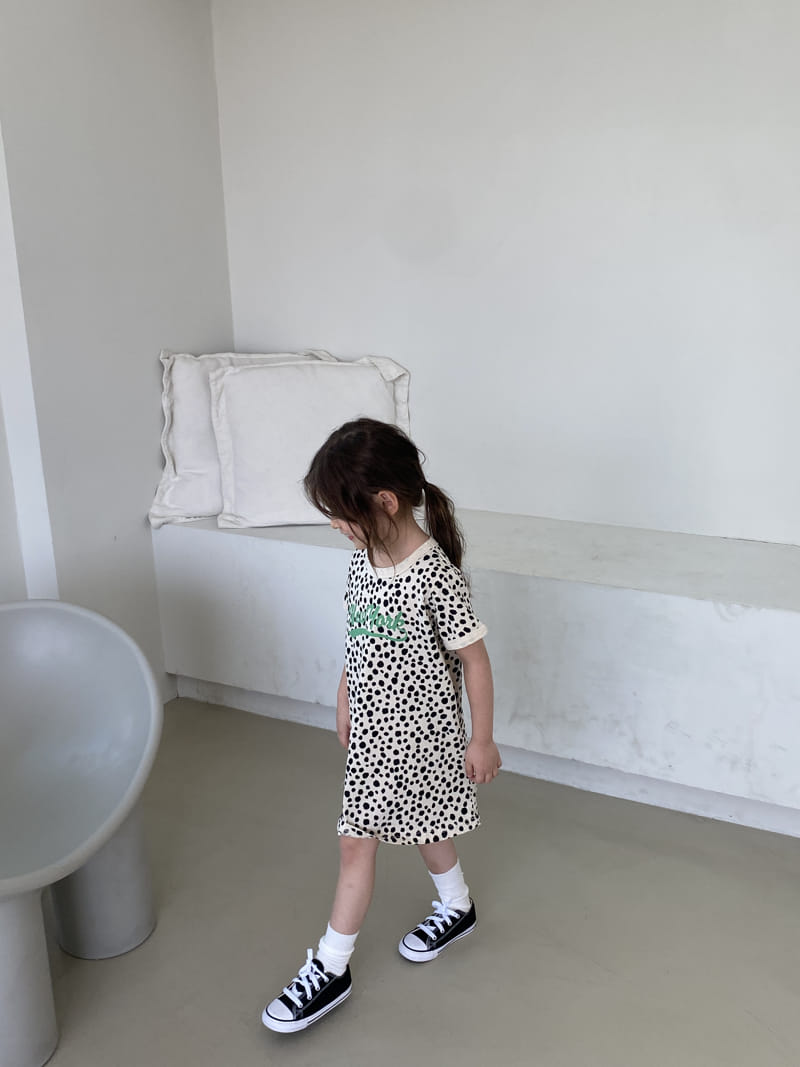Green Tomato - Korean Children Fashion - #fashionkids - Dalmasian One-piece