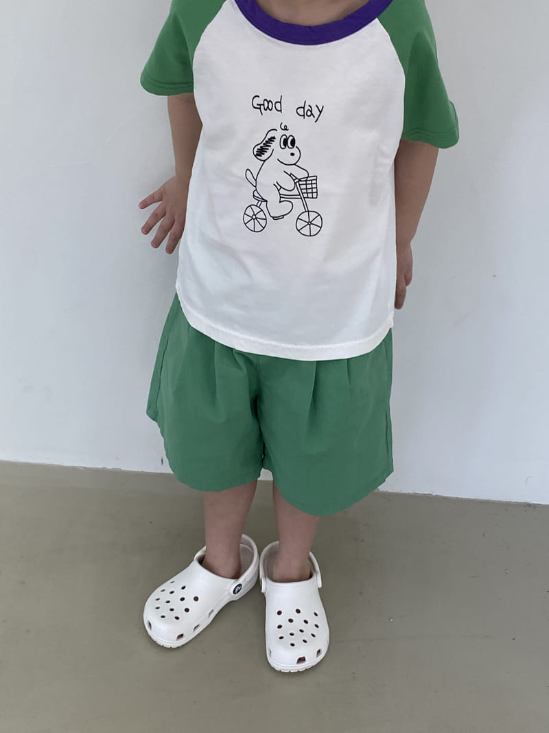 Green Tomato - Korean Children Fashion - #kidsshorts - Wrinkle Shorts - 3