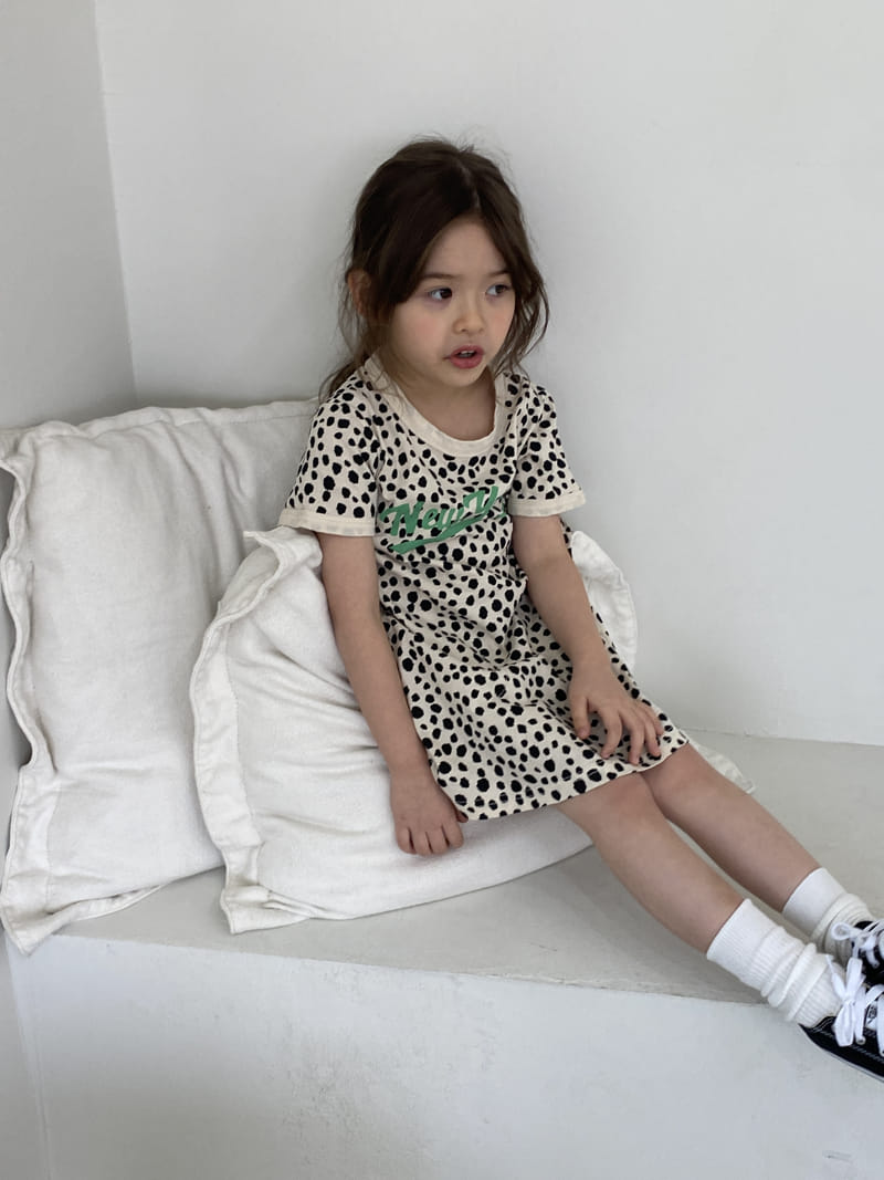 Green Tomato - Korean Children Fashion - #kidsshorts - Dalmasian One-piece - 2