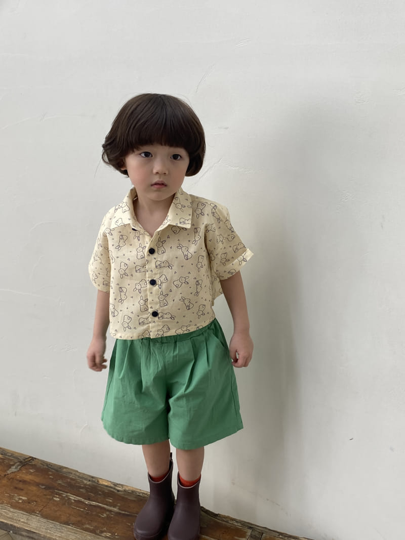 Green Tomato - Korean Children Fashion - #kidzfashiontrend - Rabbit Crop Shirt - 9