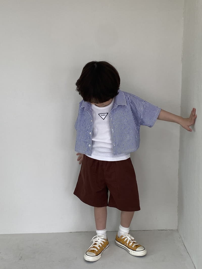 Green Tomato - Korean Children Fashion - #littlefashionista - Dart Shorts - 5