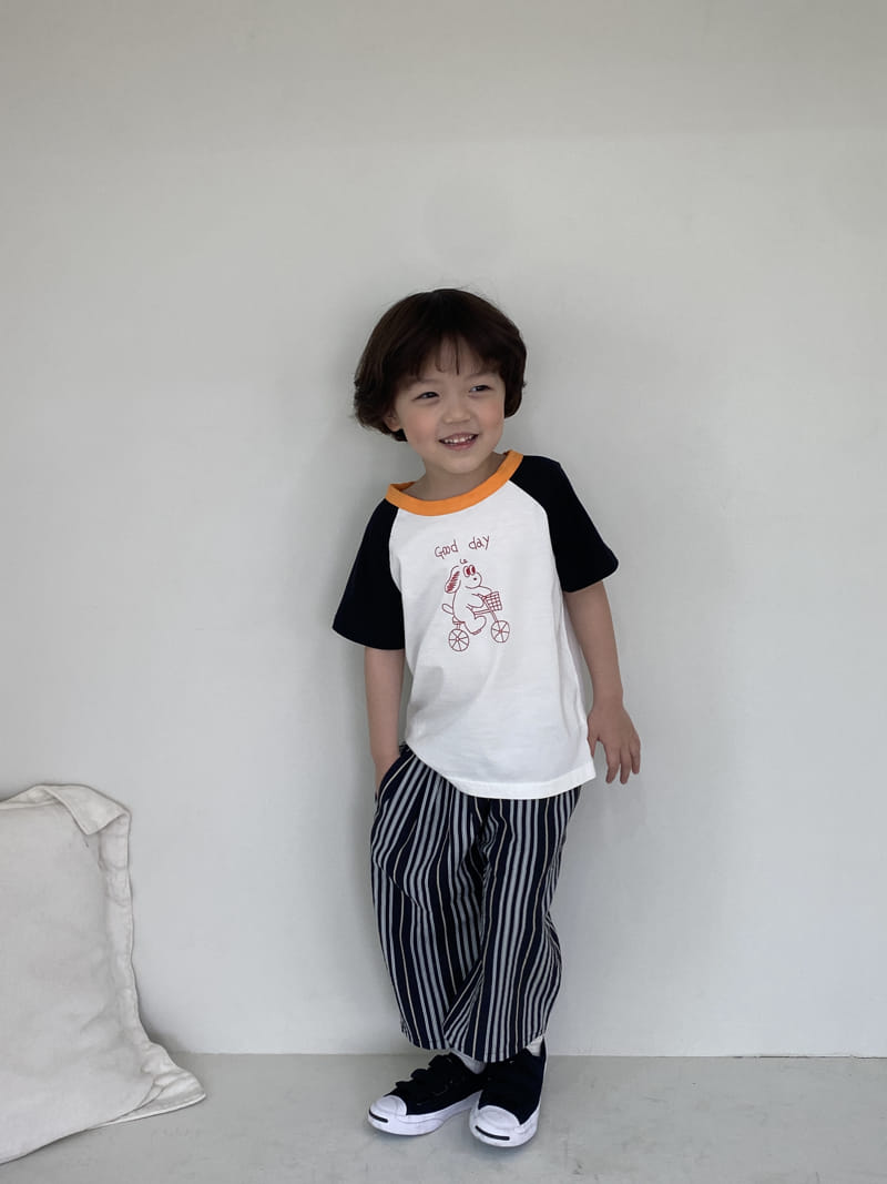 Green Tomato - Korean Children Fashion - #littlefashionista - Stripes Pants - 5
