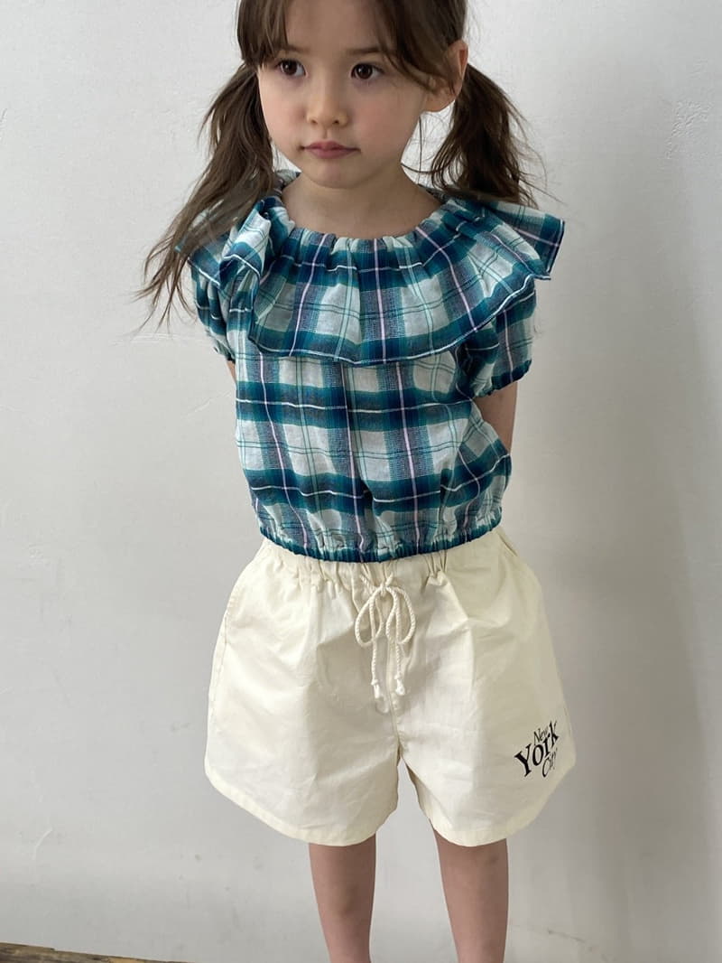 Green Tomato - Korean Children Fashion - #magicofchildhood - NY Shorts - 5