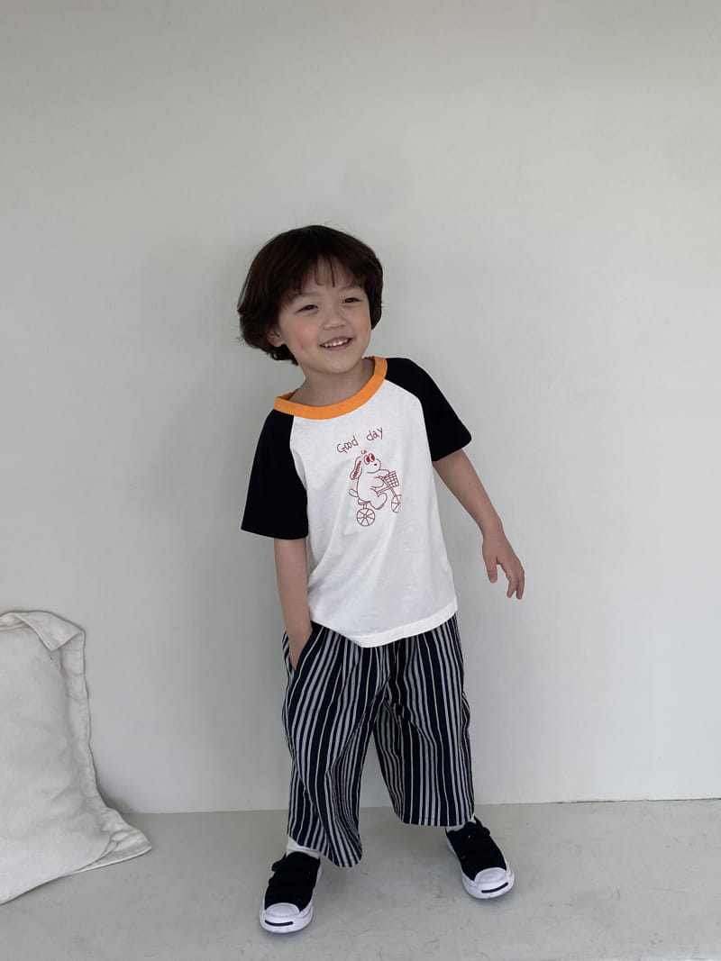 Green Tomato - Korean Children Fashion - #magicofchildhood - Stripes Pants - 6