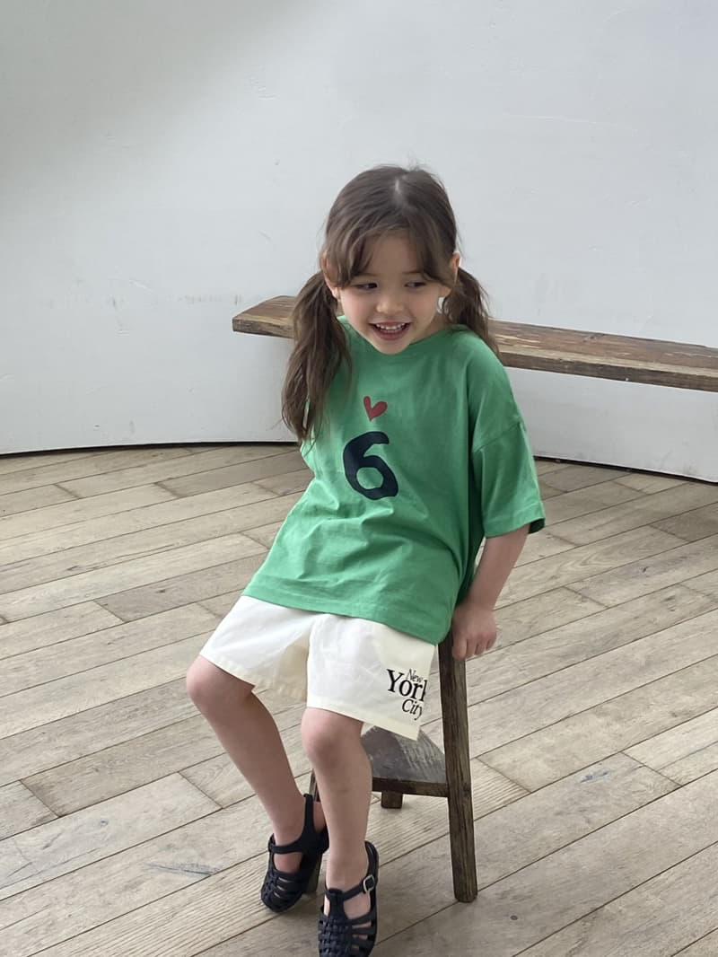 Green Tomato - Korean Children Fashion - #prettylittlegirls - NY Shorts - 7