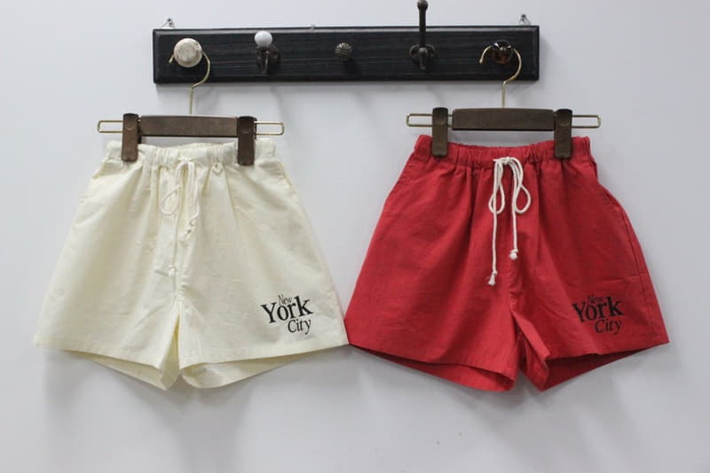 Green Tomato - Korean Children Fashion - #toddlerclothing - NY Shorts - 9