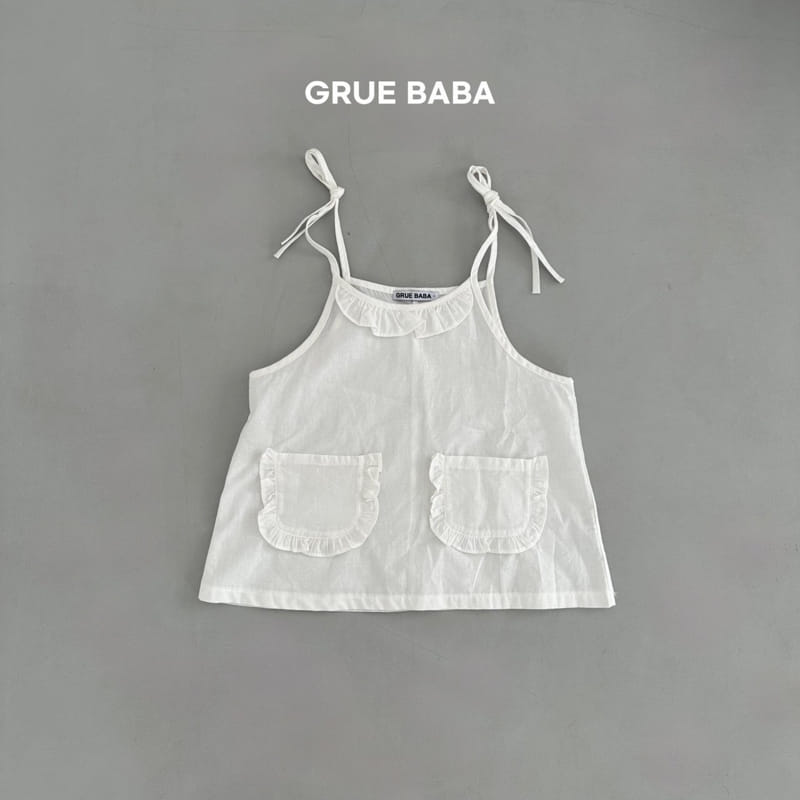 Grue Baba - Korean Children Fashion - #Kfashion4kids - Caramel Sleeveless - 6