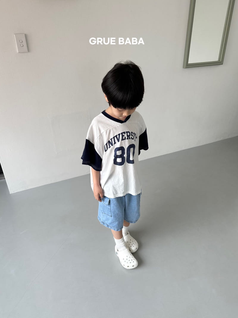 Grue Baba - Korean Children Fashion - #kidsshorts - 80 Tee - 12