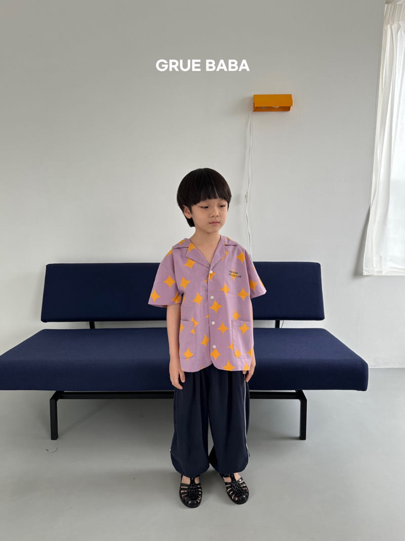 Grue Baba - Korean Children Fashion - #kidsshorts - Shiny Shirt - 11