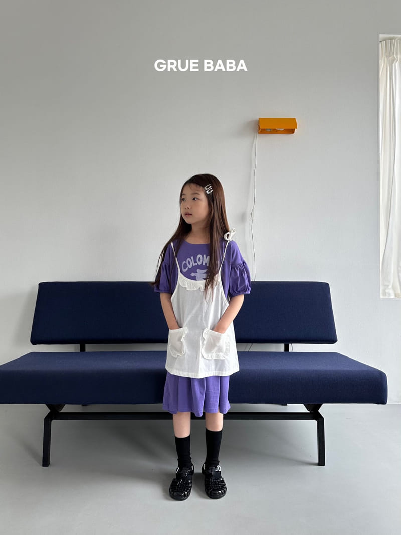 Grue Baba - Korean Children Fashion - #kidsshorts - Caramel Sleeveless - 4