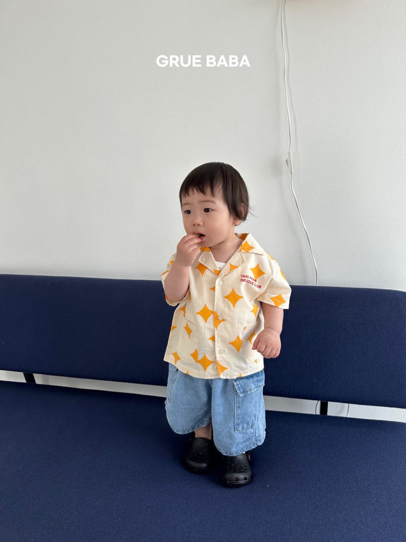 Grue Baba - Korean Children Fashion - #littlefashionista - Shiny Shirt