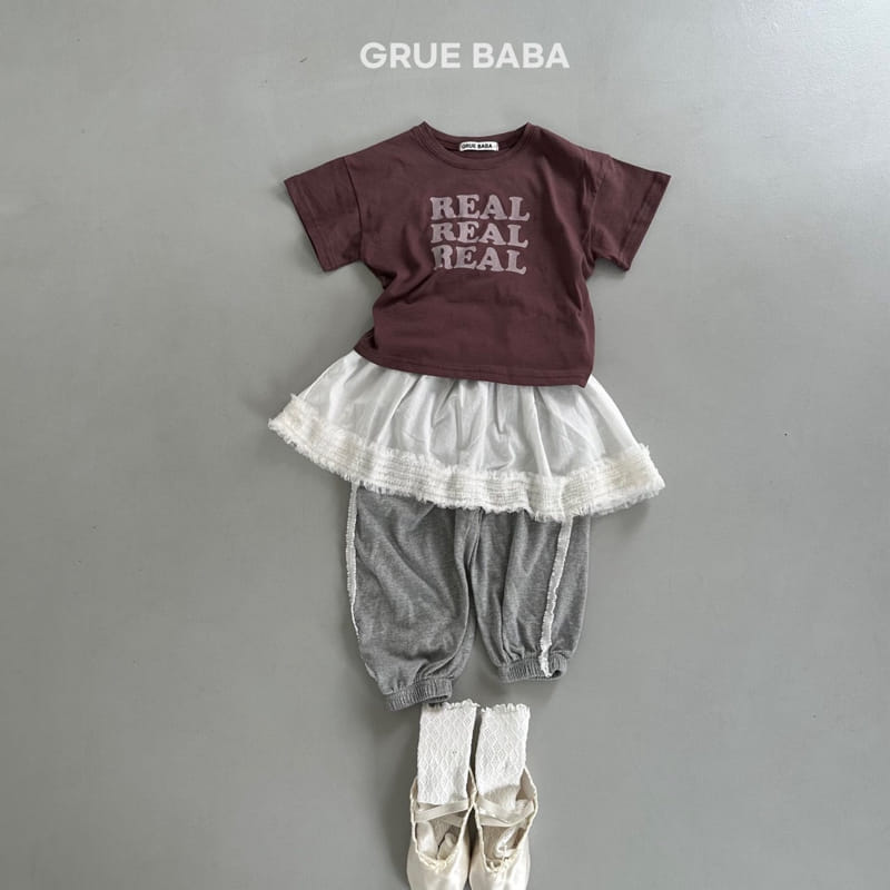 Grue Baba - Korean Children Fashion - #stylishchildhood - Cream Pants - 7