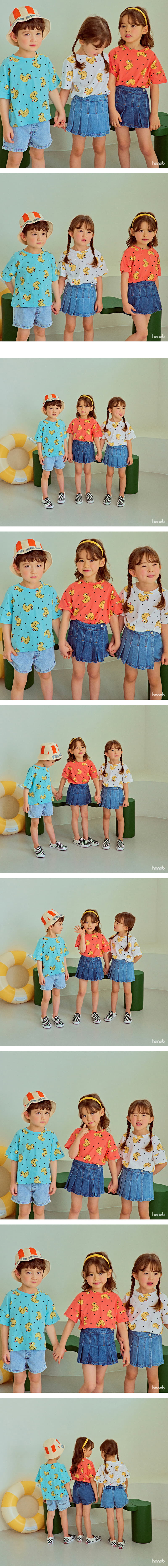 Hanab - Korean Children Fashion - #Kfashion4kids - Thank Duck Tee