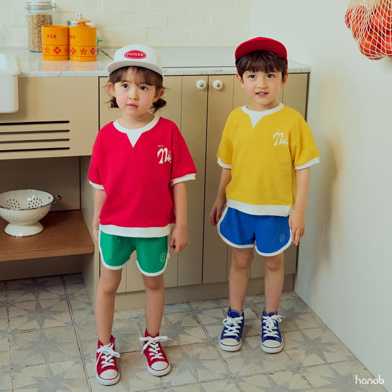 Hanab - Korean Children Fashion - #Kfashion4kids - Nice Color Top Bottom Set - 3