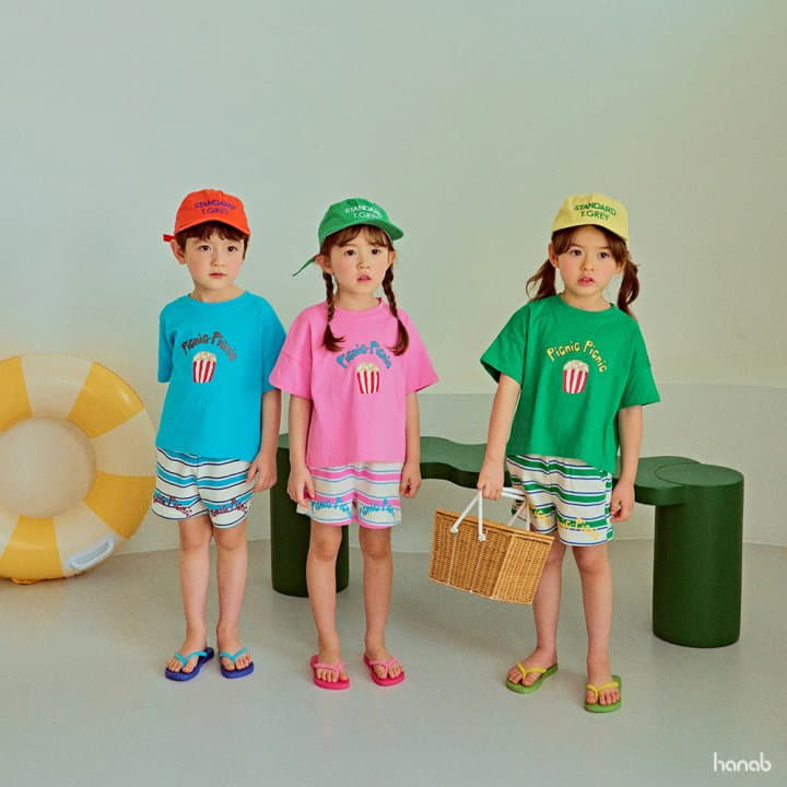 Hanab - Korean Children Fashion - #childrensboutique - Pop Corn Top Bottom Set - 5