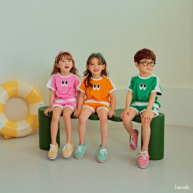 Hanab - Korean Children Fashion - #kidsstore - Three Top Bottom Set - 3