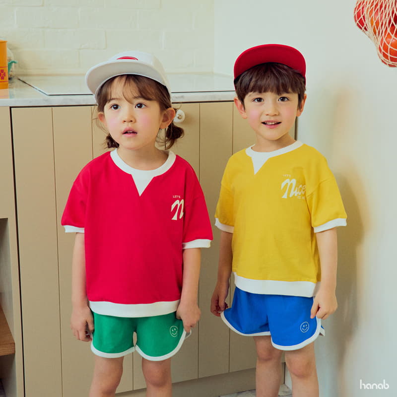 Hanab - Korean Children Fashion - #kidsstore - Nice Color Top Bottom Set