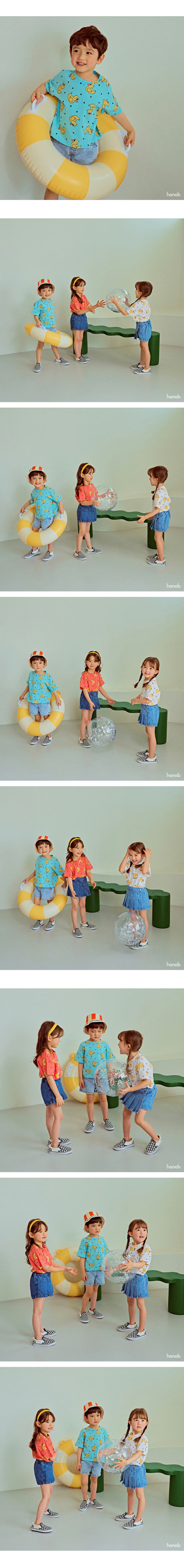 Hanab - Korean Children Fashion - #littlefashionista - Thank Duck Tee - 2