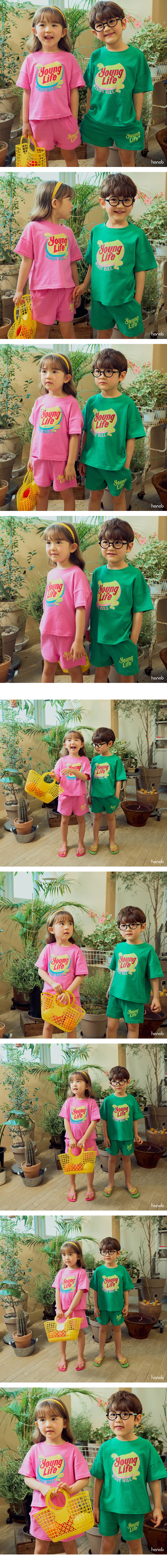 Hanab - Korean Children Fashion - #magicofchildhood - Water Drop Top Bottom Set