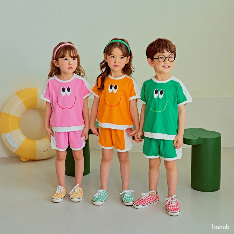 Hanab - Korean Children Fashion - #minifashionista - Three Top Bottom Set - 8