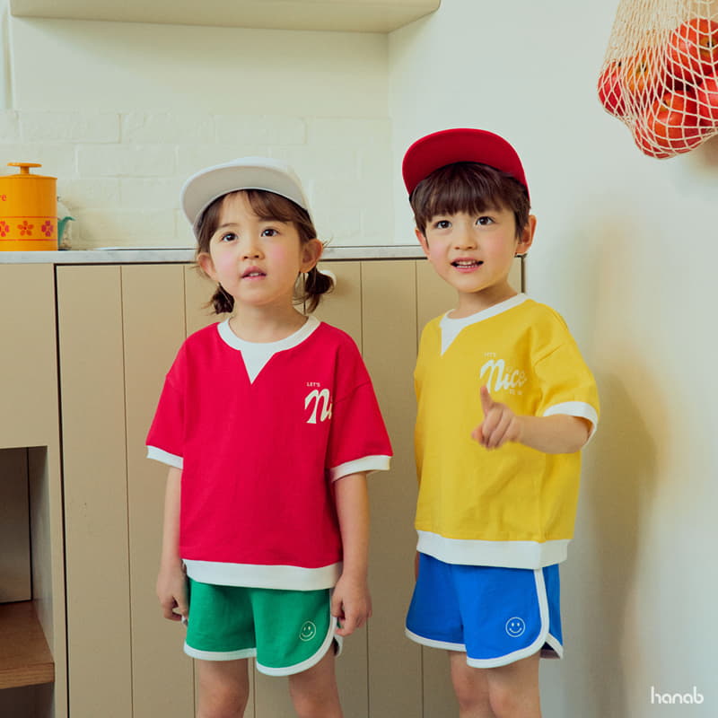 Hanab - Korean Children Fashion - #stylishchildhood - Nice Color Top Bottom Set - 10
