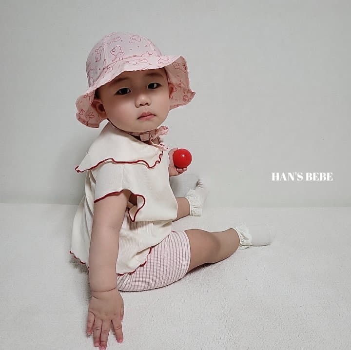 Han's - Korean Baby Fashion - #babyboutique - Bebe Collar Inta Tee - 11