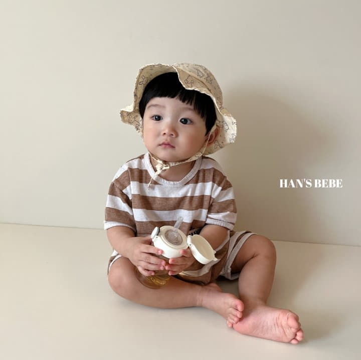 Han's - Korean Baby Fashion - #babyboutique - Bebe Sunday Bodysuit - 8