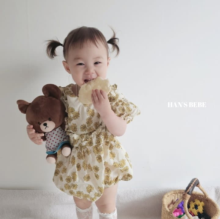 Han's - Korean Baby Fashion - #babyboutique - Bebe Bonbon Bodysuit - 3