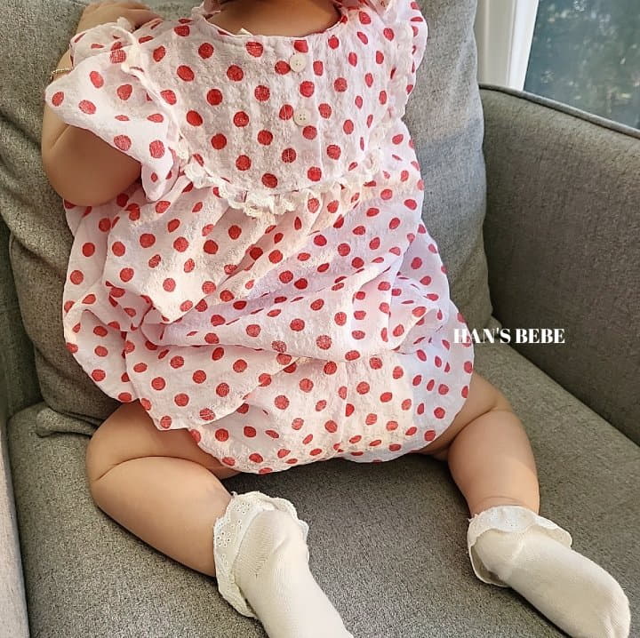 Han's - Korean Baby Fashion - #babyboutique - Bebe Dot Bloomer - 6