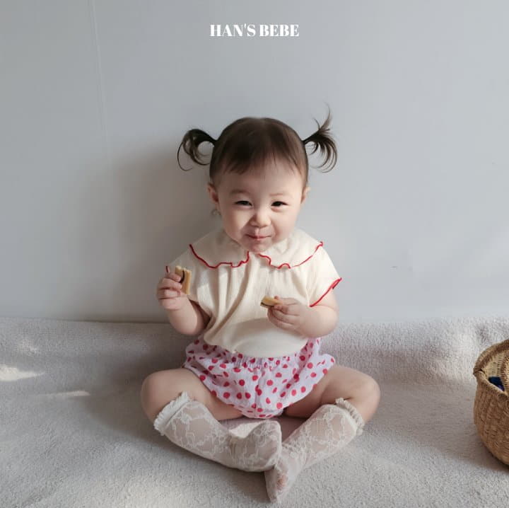 Han's - Korean Baby Fashion - #babyboutique - Bebe Dot Bloomer - 7