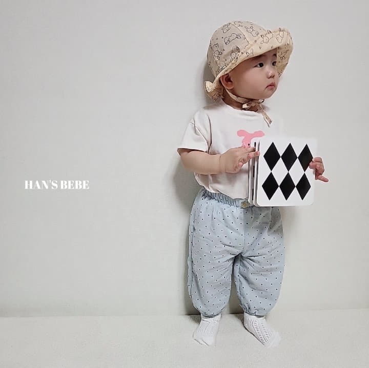 Han's - Korean Baby Fashion - #babyboutiqueclothing - Bebe V Rabbit Tee - 5