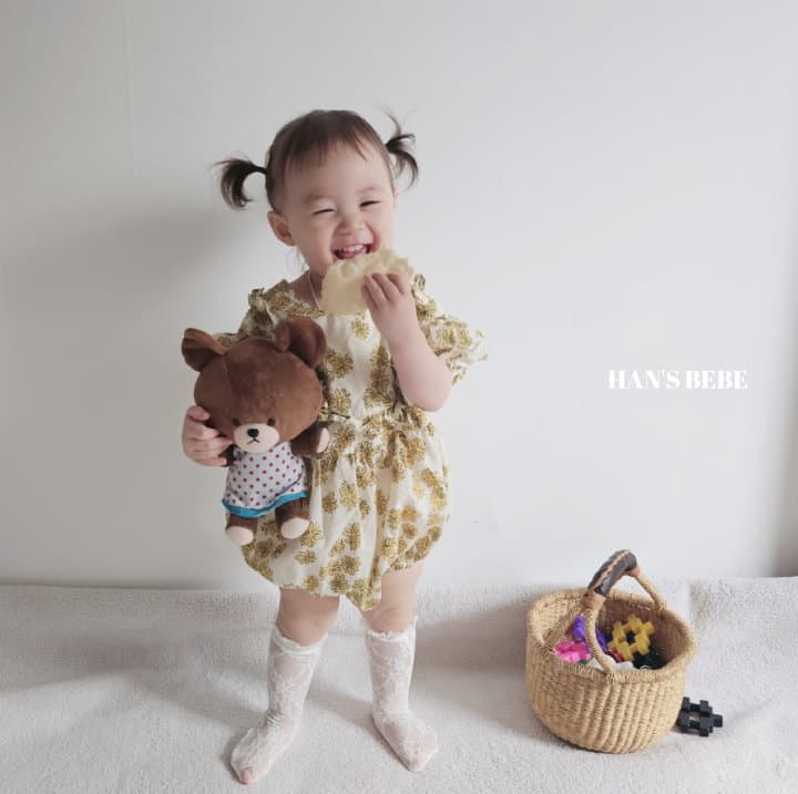 Han's - Korean Baby Fashion - #babyboutique - Bebe Bonbon Bodysuit - 4