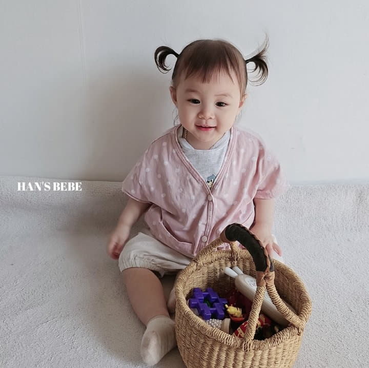 Han's - Korean Baby Fashion - #babyclothing - Bebe Three Bears Tee - 7
