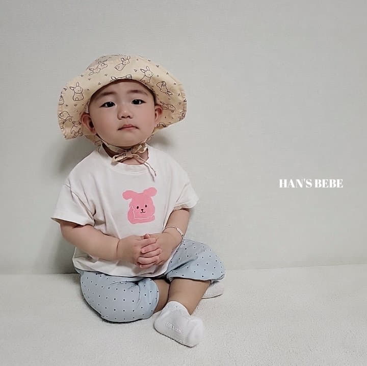 Han's - Korean Baby Fashion - #babyclothing - Bebe V Rabbit Tee - 6