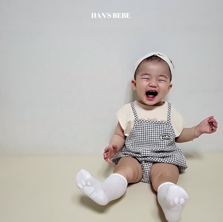 Han's - Korean Baby Fashion - #babyboutiqueclothing - Bebe Bear Piping Tee - 4
