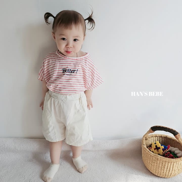 Han's - Korean Baby Fashion - #babyclothing - Bebe Butter Gaori Tee - 2
