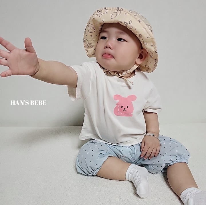 Han's - Korean Baby Fashion - #babyfashion - Bebe V Rabbit Tee - 7
