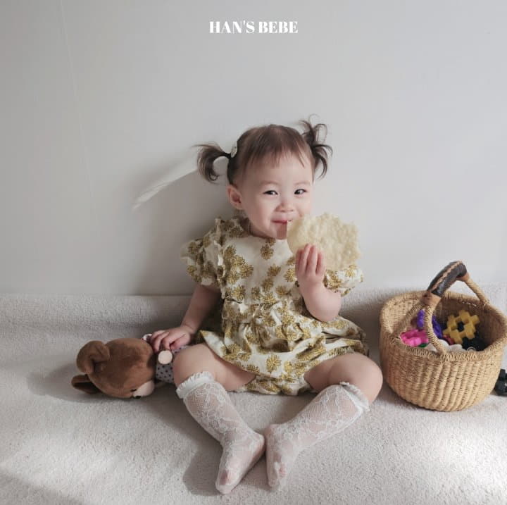 Han's - Korean Baby Fashion - #babyfashion - Bebe Bonbon Bodysuit - 6