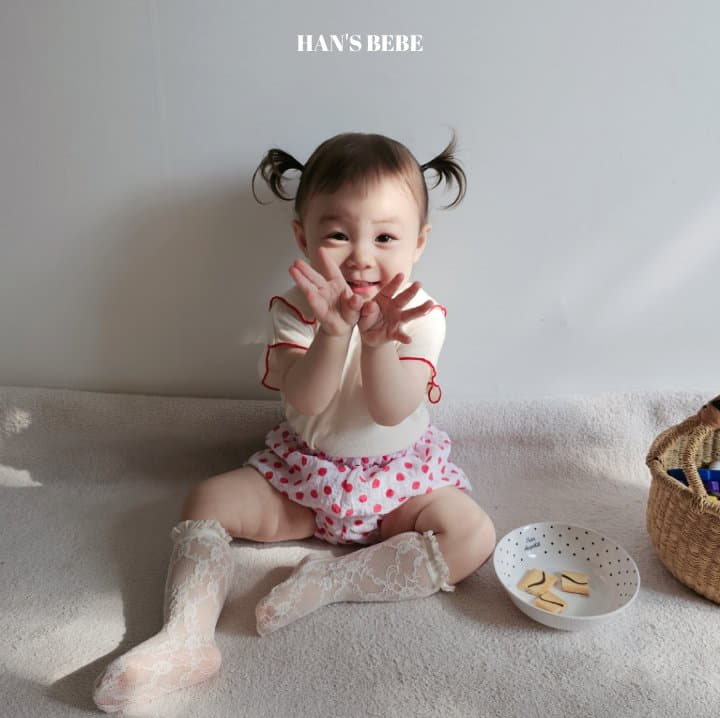 Han's - Korean Baby Fashion - #babyfashion - Bebe Dot Bloomer - 10