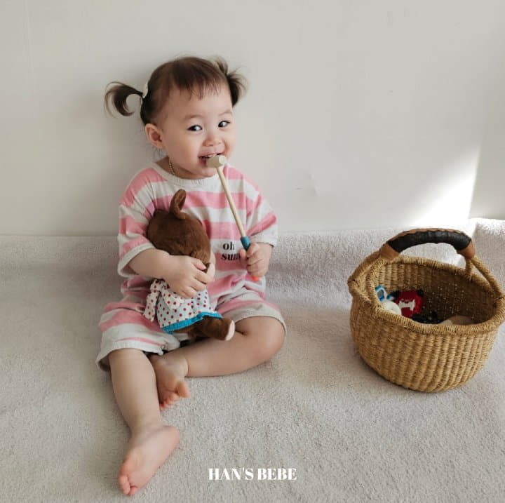 Han's - Korean Baby Fashion - #babyfever - Bebe Sunday Bodysuit - 12