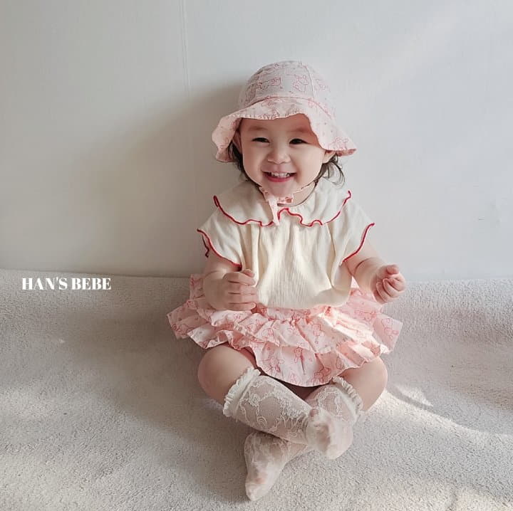 Han's - Korean Baby Fashion - #babyfever - Bebe  Bucket Hat - 5